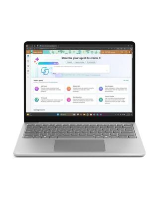 Ноутбук Microsoft Surface с 13-дюймовым сенсорным экраном Copilot+ PC, процессор Qualcomm Snapdragon X Plus 3,2 ГГц, 16 ГБ оперативной памяти, 512 ГБ SSD, Windows 11 Pro, Platinum silver