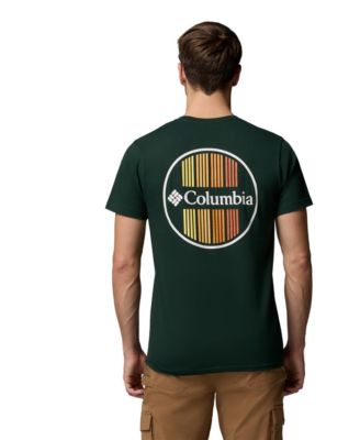 Мужская футболка Columbia для бега с графическим рисунком