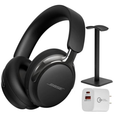 Беспроводные накладные наушники Bose QuietComfort Ultra 2-го поколения с активным шумоподавлением черный
