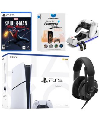Игровая консоль Sony PlayStation 5 Slim дисковая, белая