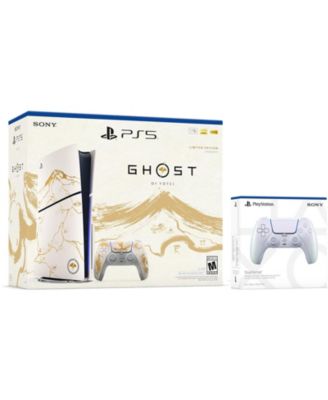 Sony PlayStation 5 Ghost of Yotei Disc Bundle + Дополнительный контроллер - Цвет жемчужно-белый