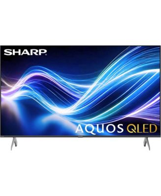 Смарт-телевизоры Sharp AQUOS серии QLED с разрешением 4K Ultra HD и матрицей Xumo – Black черный