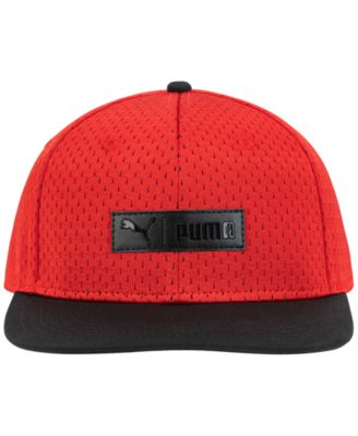Мужская шляпа Puma Jump с плоскими полями и нашивкой с тиснением