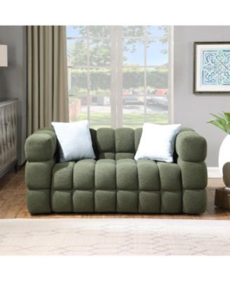 Streamdale Furniture Оливково-зеленый Букле-2-местный диван