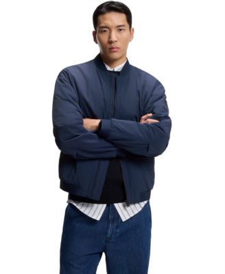 Мужская водоотталкивающая куртка-бомбер из мягкой на ощупь ткани BOSS by Hugo Boss от Hugo Boss