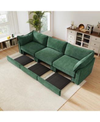 Streamdale Furniture 3-местный диван с выдвижными ящиками для хранения вещей