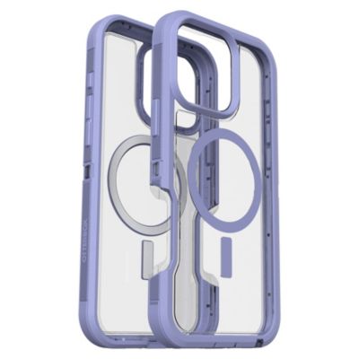Чехол OtterBox Defender Pro XT Clear MagSafe для Apple iPhone 16 Pro Max фиолетовый