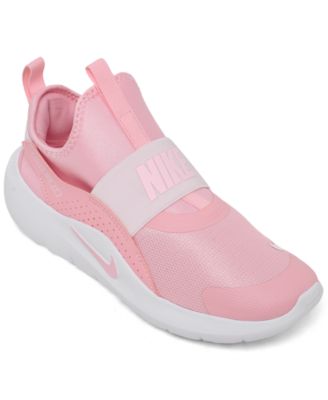 Кроссовки для бега Nike Little Girls Flex Runner 4 без шнуровки от Finish Line pink