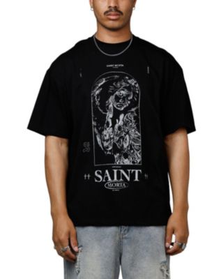 Мужская футболка SAINT MORTA Lost Souls в тяжелом весе без цвета