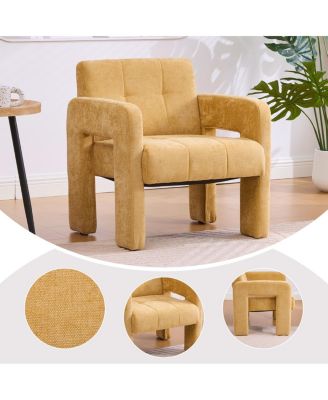 Streamdale Furniture Современное минималистичное повседневное мягкое кресло для гостиной, спальни, офиса