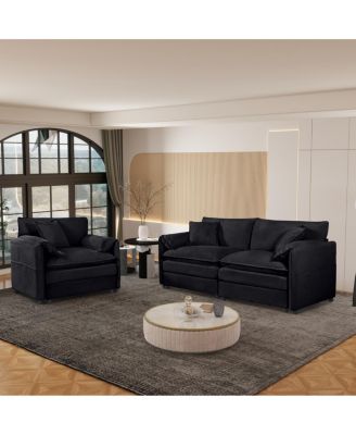 Роскошный комплект диванчика Streamdale Furniture из 2 предметов 