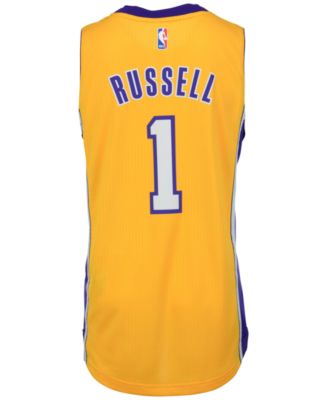 russell lakers jersey