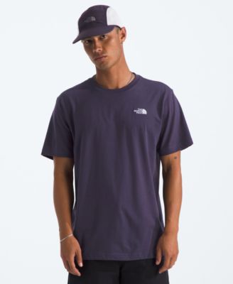 Мужская футболка The North Face Evolution Simple Dome с коротким рукавом фиолетового цвета