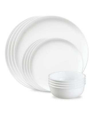 Corelle Modern Rounds, 12 шт. Набор посуды, сервиз на 4 персоны