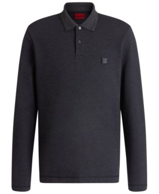 Мужская рубашка поло Hugo Boss Dinote с длинным рукавом от Hugo Boss