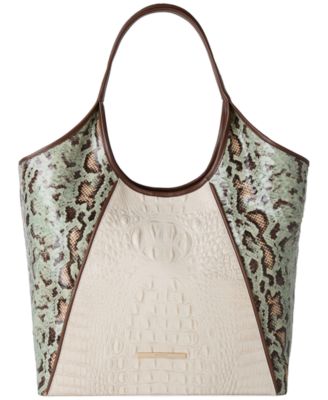 Очень большая кожаная сумка Brahmin Iona Genoa multi