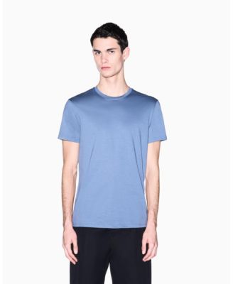 Мужская футболка A|X Armani Exchange с круглым вырезом Pima, синяя