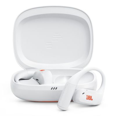 Спортивные наушники JBL Endurance Zone True Wireless с открытыми ушами белого цвета
