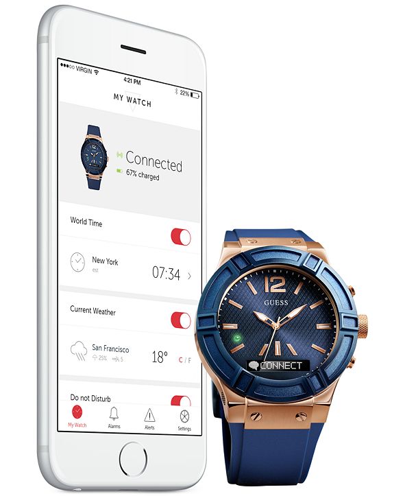guess connect digital smartwatch