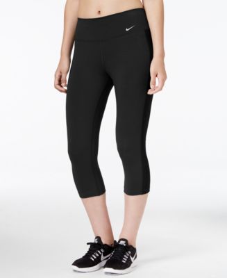 nike dri fit leggings with ankle zip