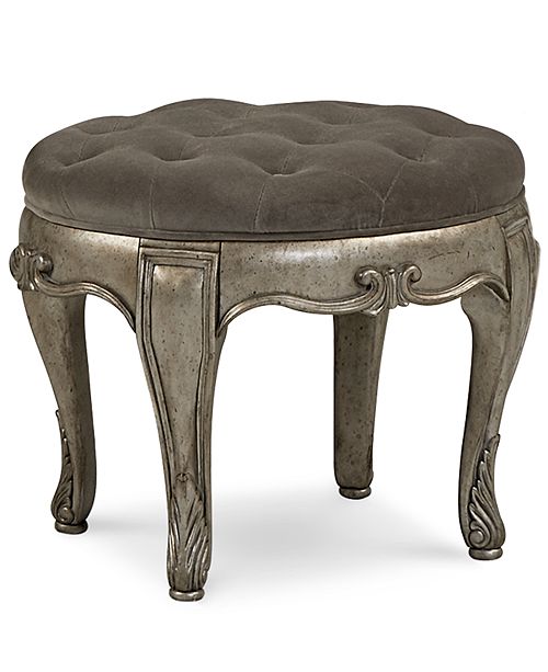 Furniture Zarina Vanity Stool Reviews Furniture Macy S