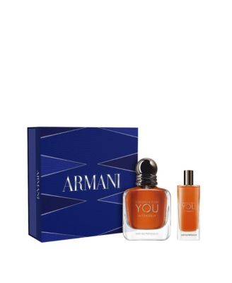 Armani, 2 шт. Подарочный набор парфюмированной воды Stronger With You Intense, без цвета