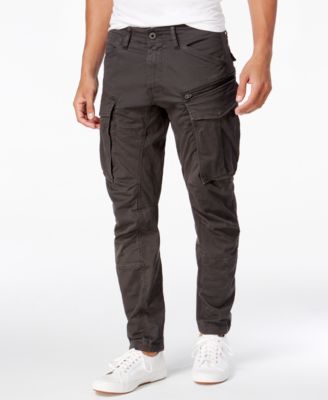 tapered cargo jeans