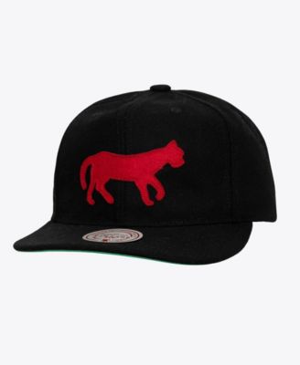Мужская и женская шапка Mitchell & Ness черного цвета Detroit Tigers Vintage Fit из мелтонской шерсти с регулируемой посадкой, черная
