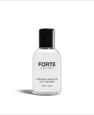 Увлажняющая сыворотка для волос с аргановым маслом серии Forte, 2,5 унции белого цвета
