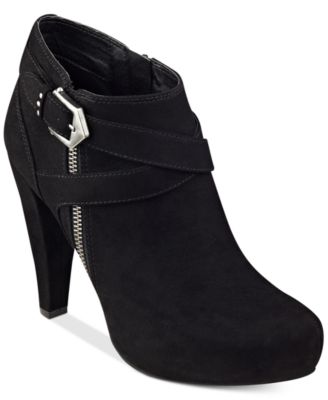 g by guess platform bootie