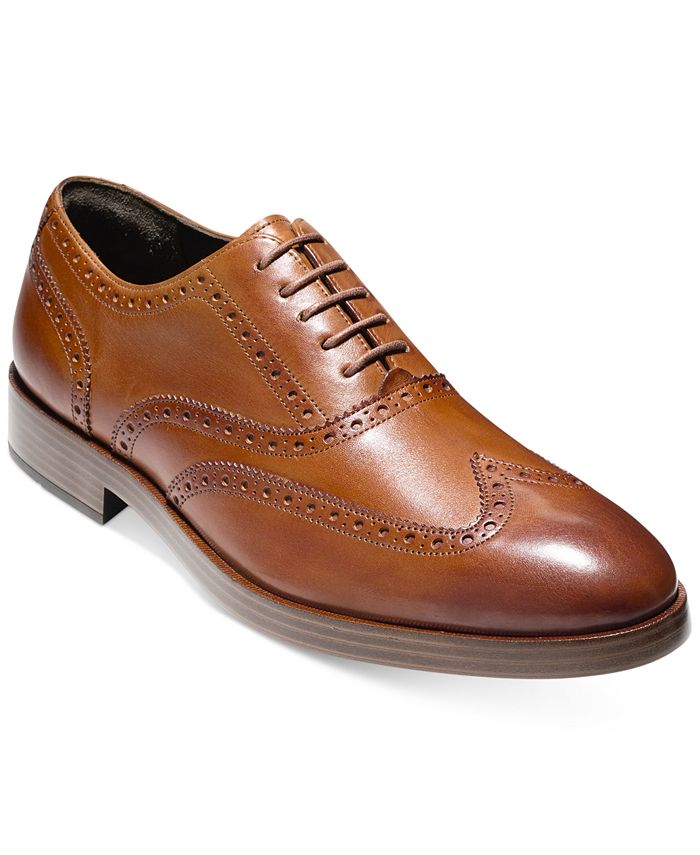 Cole Haan Men�s Henry Grand Short WingTip Oxfords