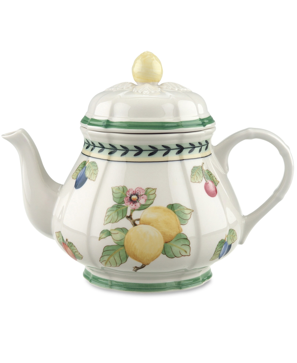 Villeroy & Boch Dinnerware, French Garden Fleurence Teapot   Casual