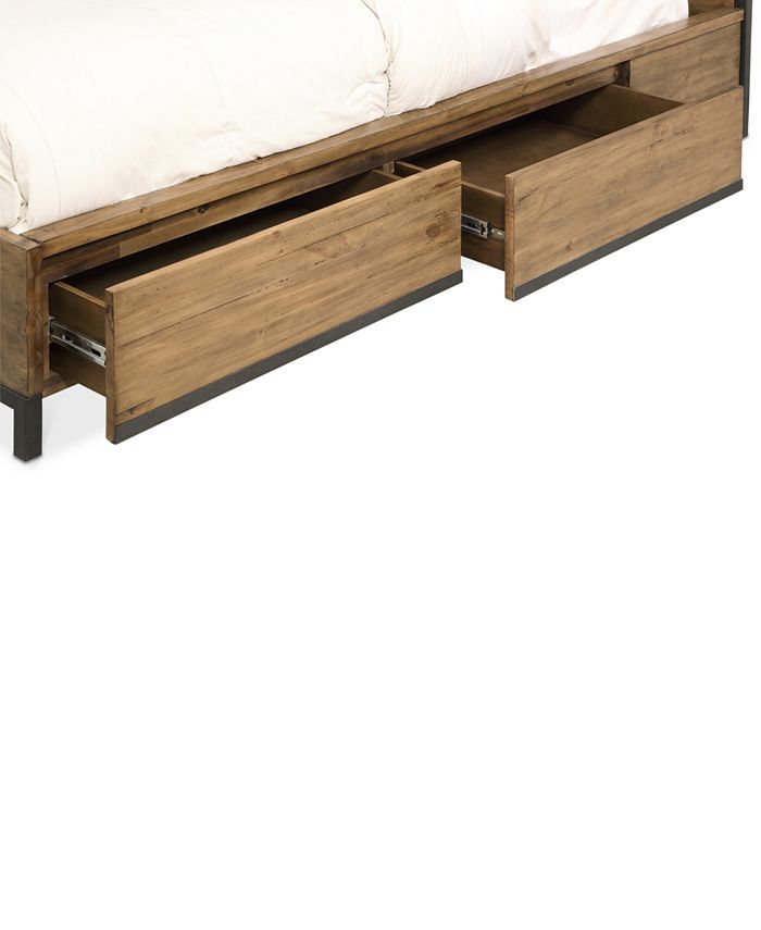Furniture Gatlin Storage King Platform Bed, Created for Macy's