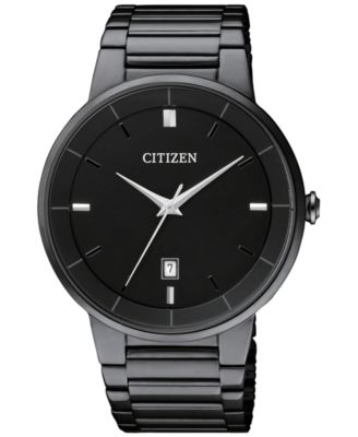 all black watch mens