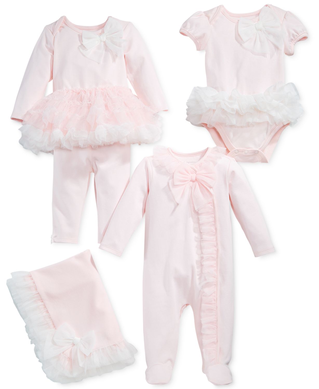 First Impressions Baby Girls Tulle Tutu Bodysuit, Created for Macy's & Reviews - All Baby - Kids - Macy's