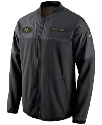 49ers bomber jacket salute to service