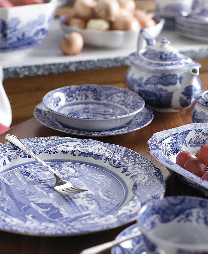 Spode Dinnerware, Blue Italian Collection & Reviews Dinnerware
