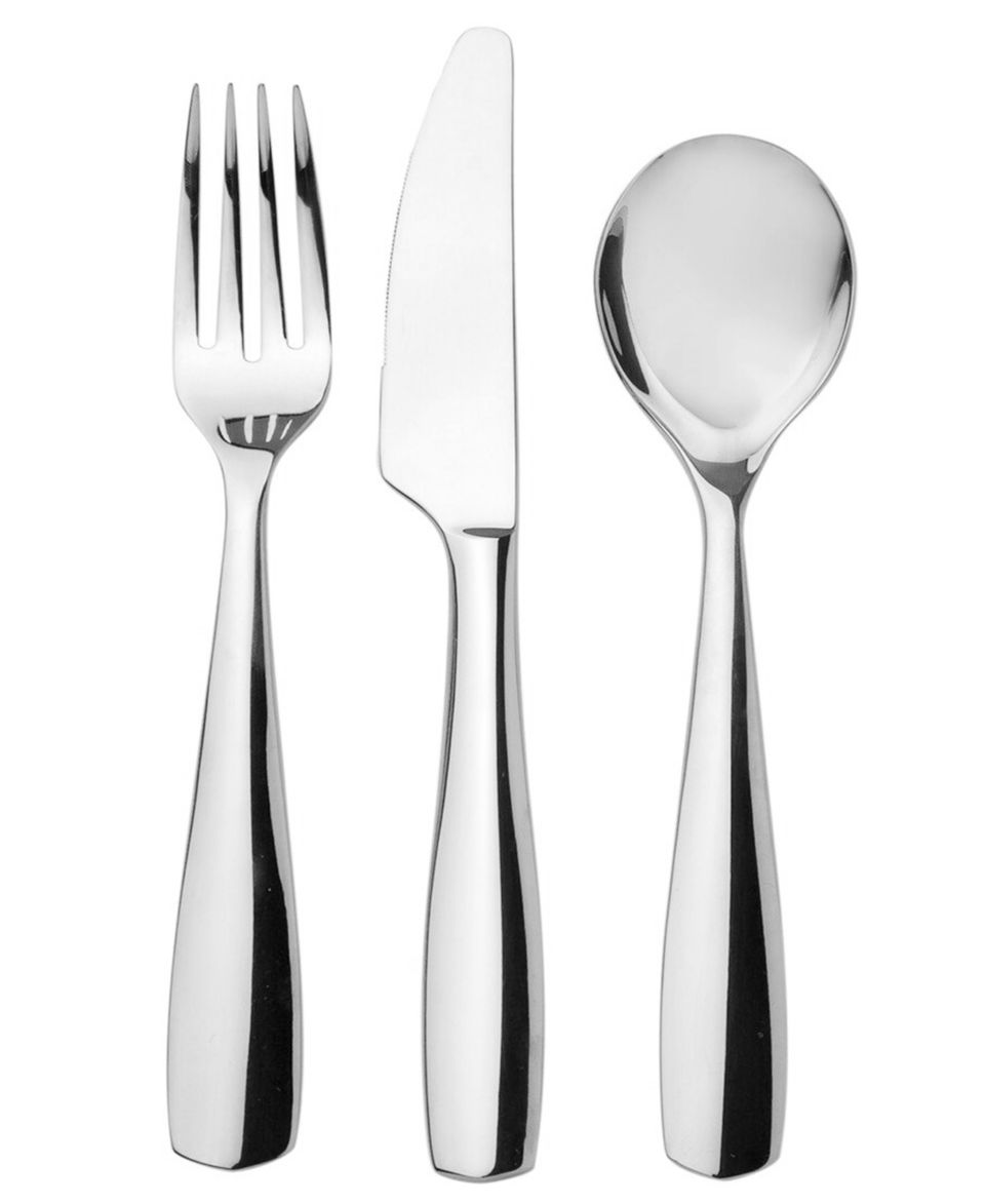 Nambe Flatware 18/10, Emily 5 Piece Place Setting   Flatware