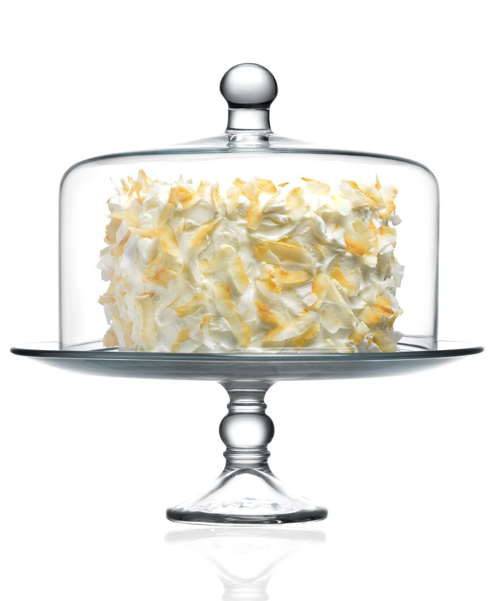 Martha Stewart Collection Serveware, Glass Cake Domes