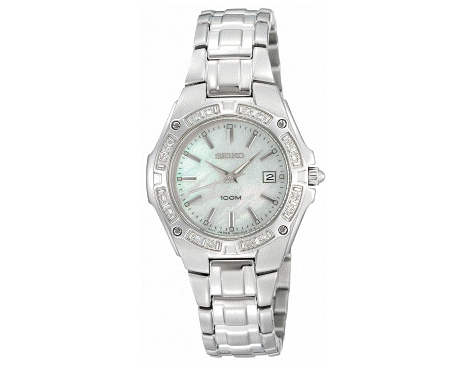 Seiko Watch, Womens Stainless Steel Bracelet SXDB51