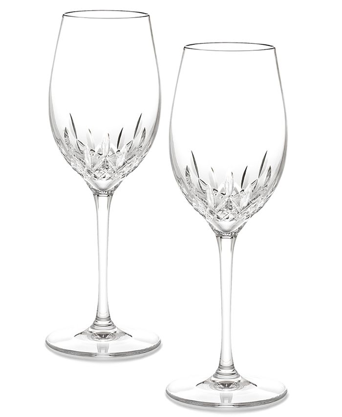 Waterford Stemware Lismore Essence White Wine Glasses, Set of 2