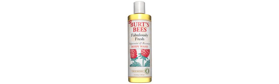 Burts Bees Peppermint & Rosemary Body Wash, 12 fl oz