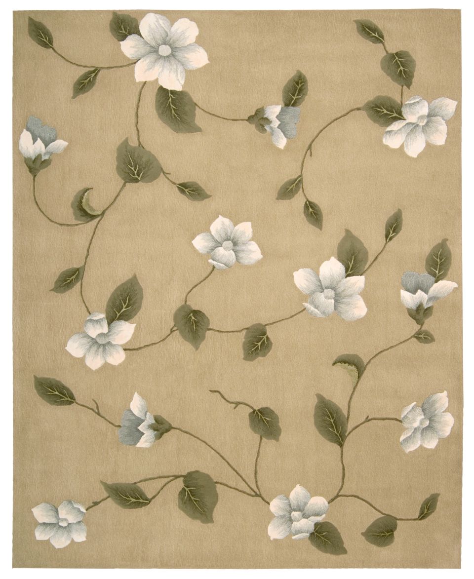 Nourison Area Rug, Julian JL61 Light Gold 8 x 11