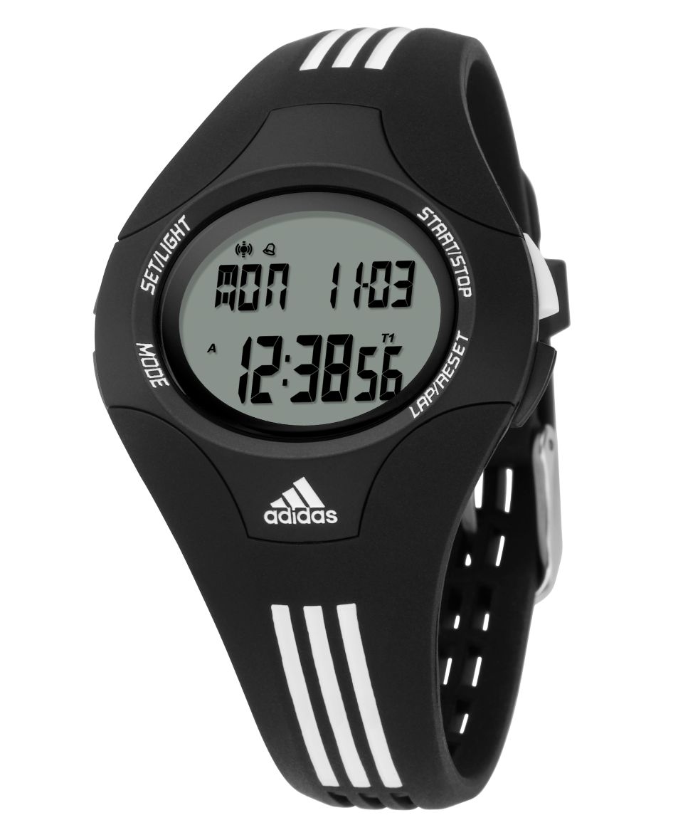 adidas Watch, Mens Digital Black and White Polyurethane Strap ADP6000