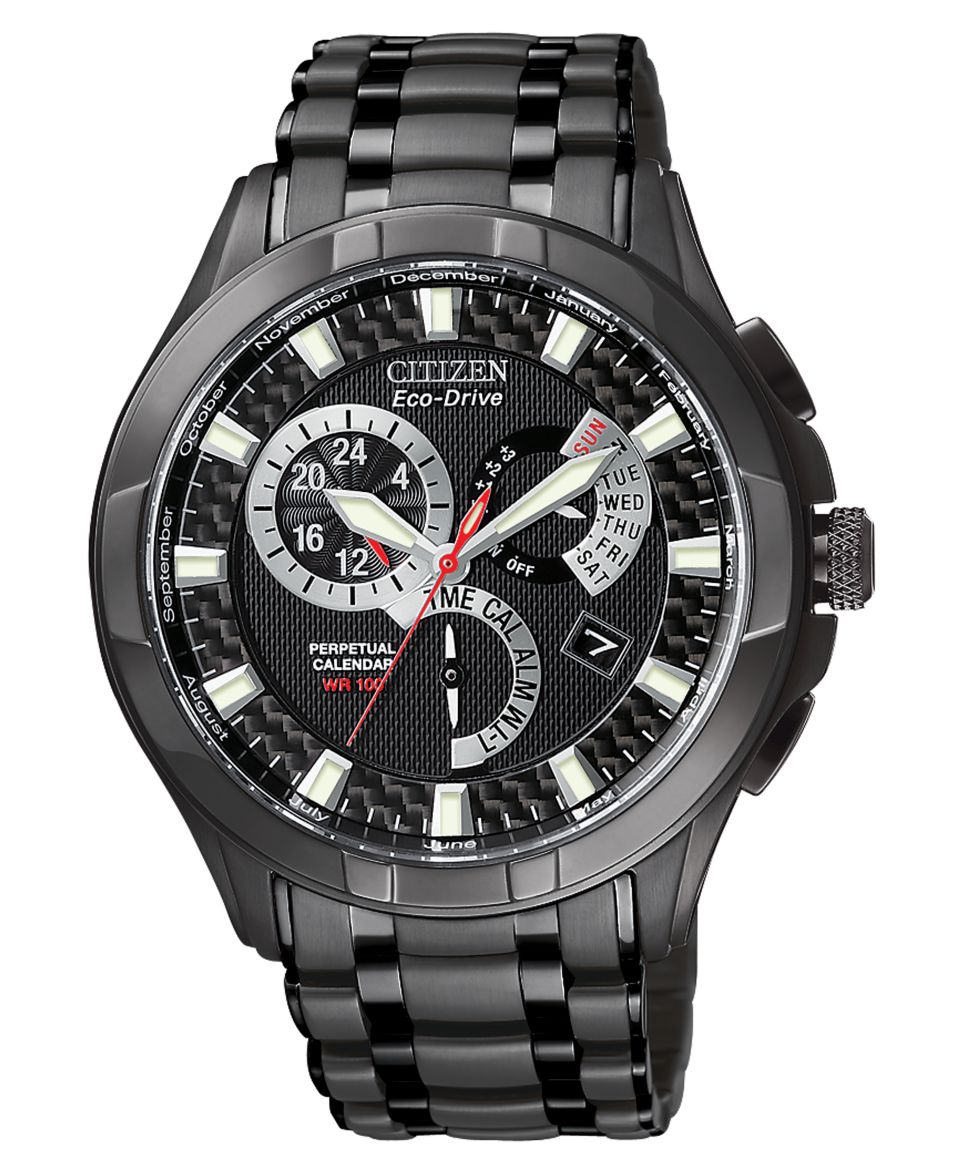 Citizen Watch, Mens Chronograph Drive from Citizen Eco Drive Black