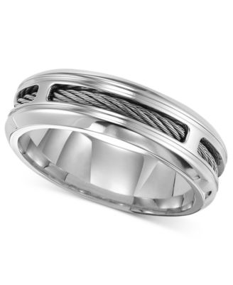 Triton Men's Stainless Steel Ring 
