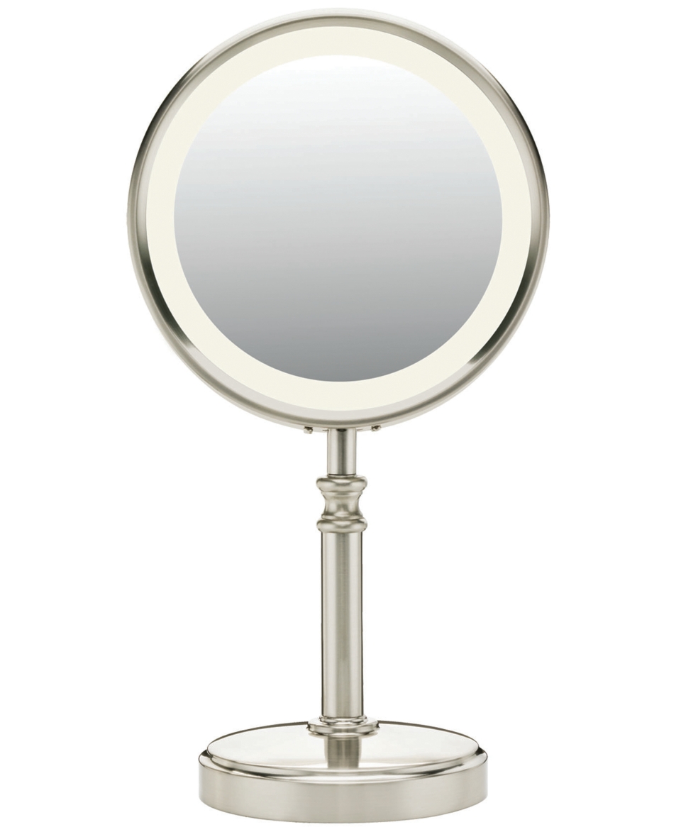 Conair BE116T Lighted Makeup Mirror, Satin Nickel