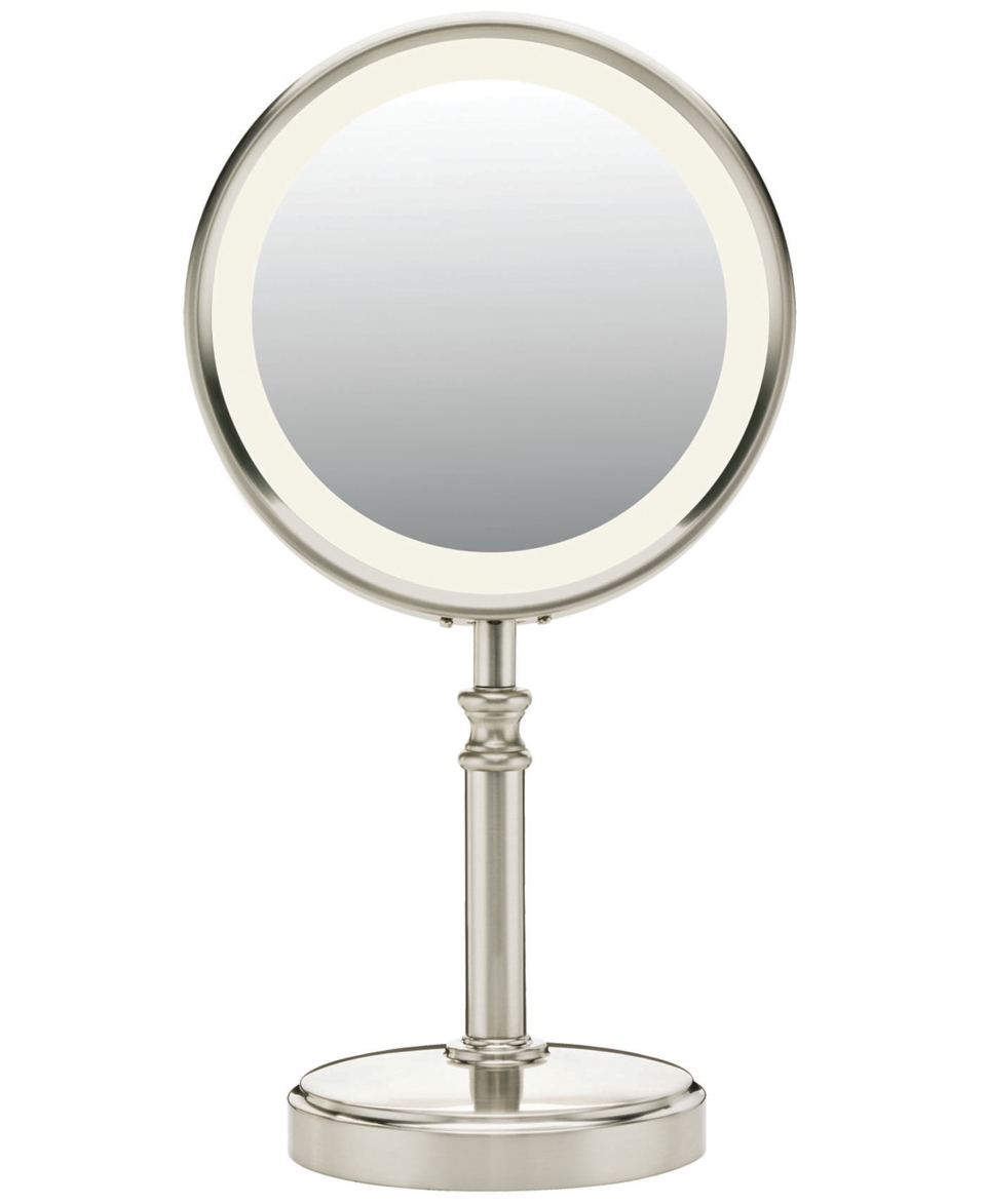 Conair BE116T Lighted Makeup Mirror, Satin Nickel   Personal Care