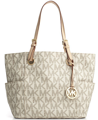 MICHAEL Michael Kors Signature Tote - Handbags & Accessories - Macy's