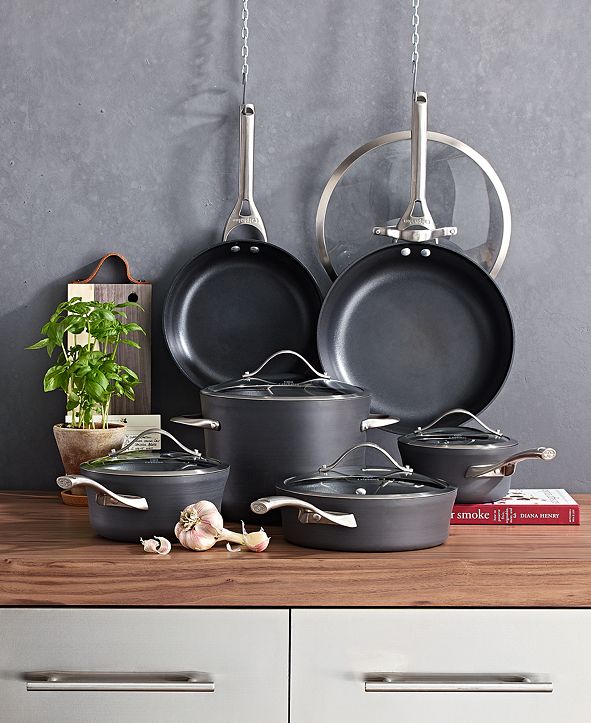 Calphalon CLOSEOUT! Contemporary Nonstick 11Pc. Cookware Set & Reviews